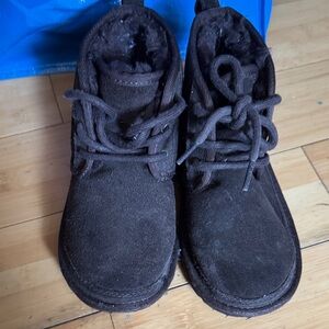UGG Kids Black Boots
